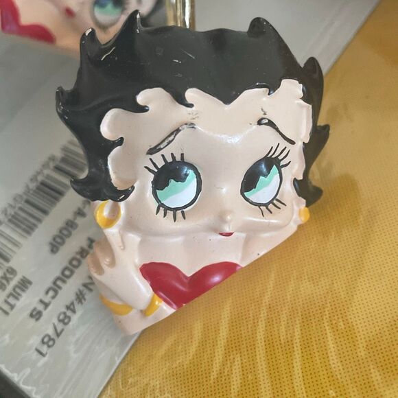 #894 Betty Boop Peek A Boo Vinyl Shower Curtain 70x72 Catalina 2003 Vintage - Picture 10 of 13